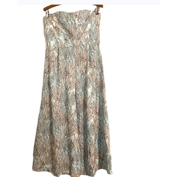 Baby BLUE Tropical Pattern Jumpsuit - H&M - Size 8 - Picture 6 of 8